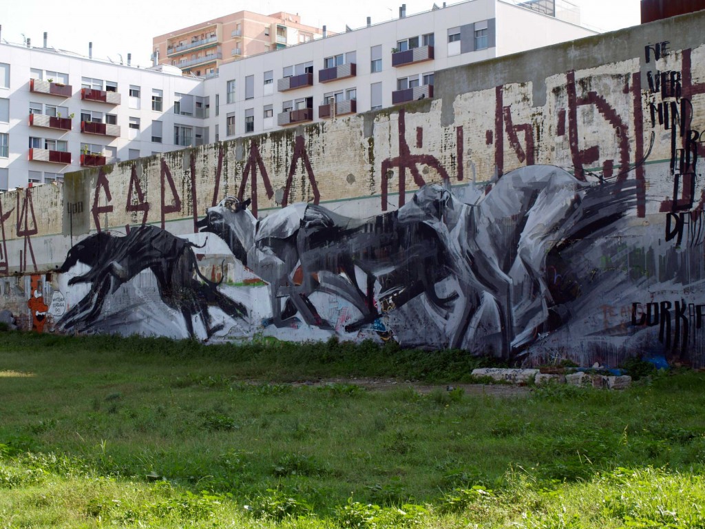 Arte urbano 400kunstler, Barcelona, digerible
