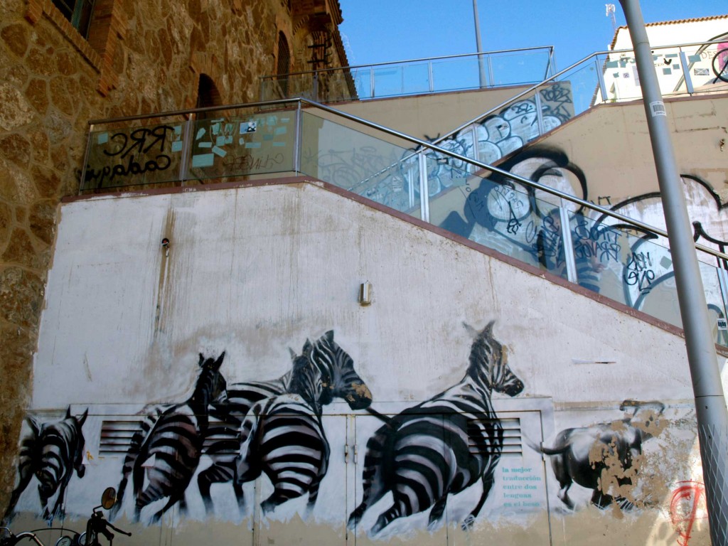 arte urbano Barcelona, digerible