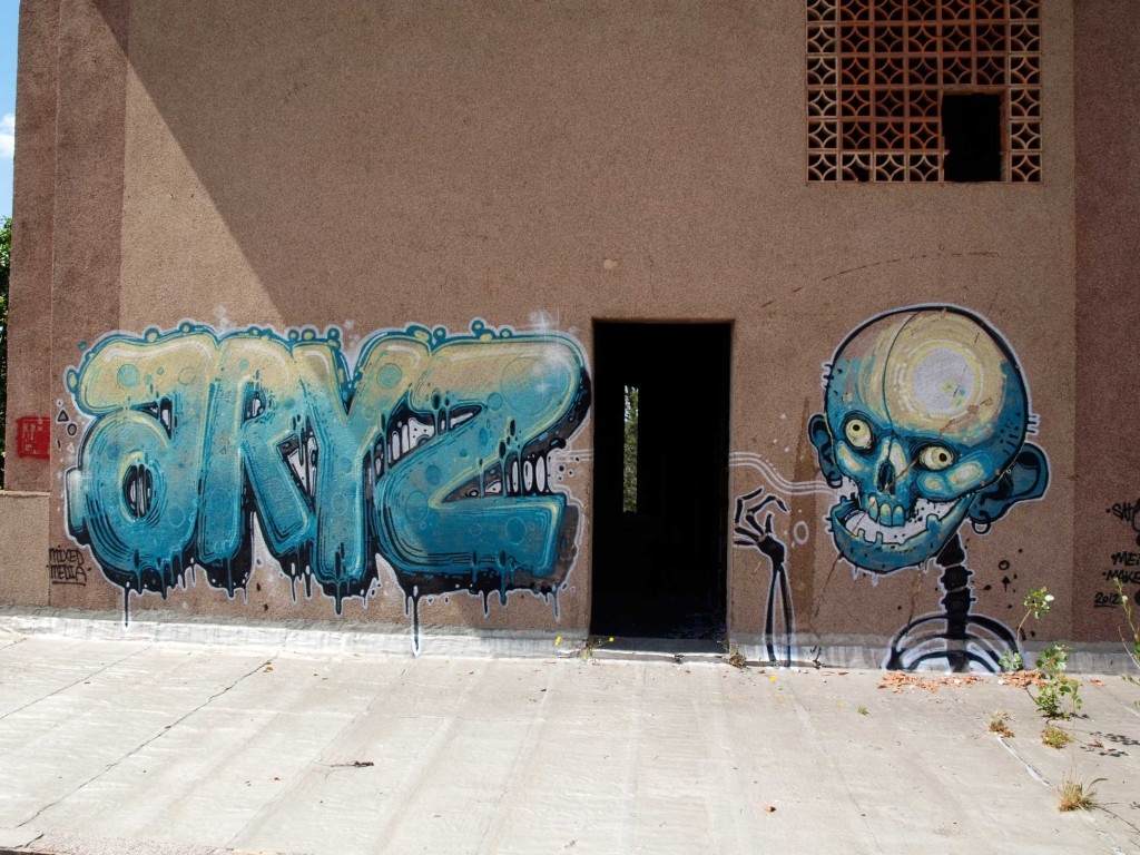 Aryz, arte urbano,  España, digerible