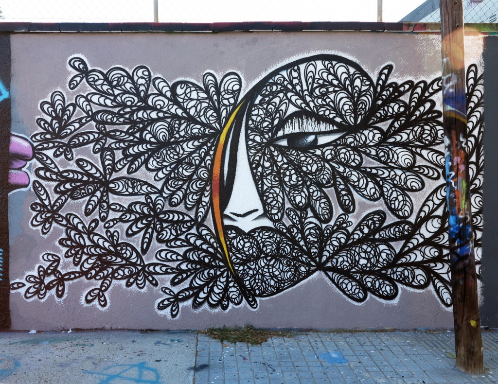 Anja, arte urbano Barcelona