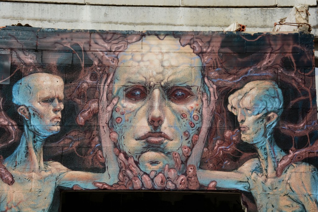 Enric Sant arte urbano en Barcelona