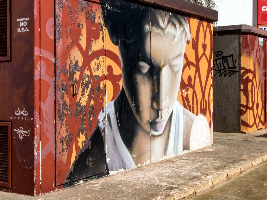 Coma arte urbano en Almería