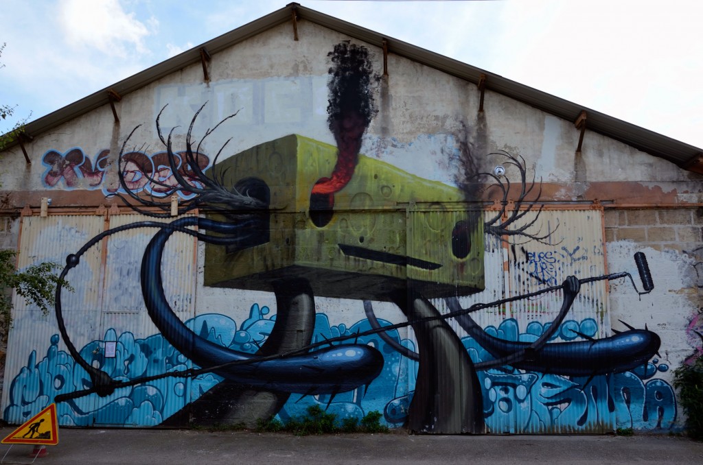 Arte urbano en Bordeaux, Francia