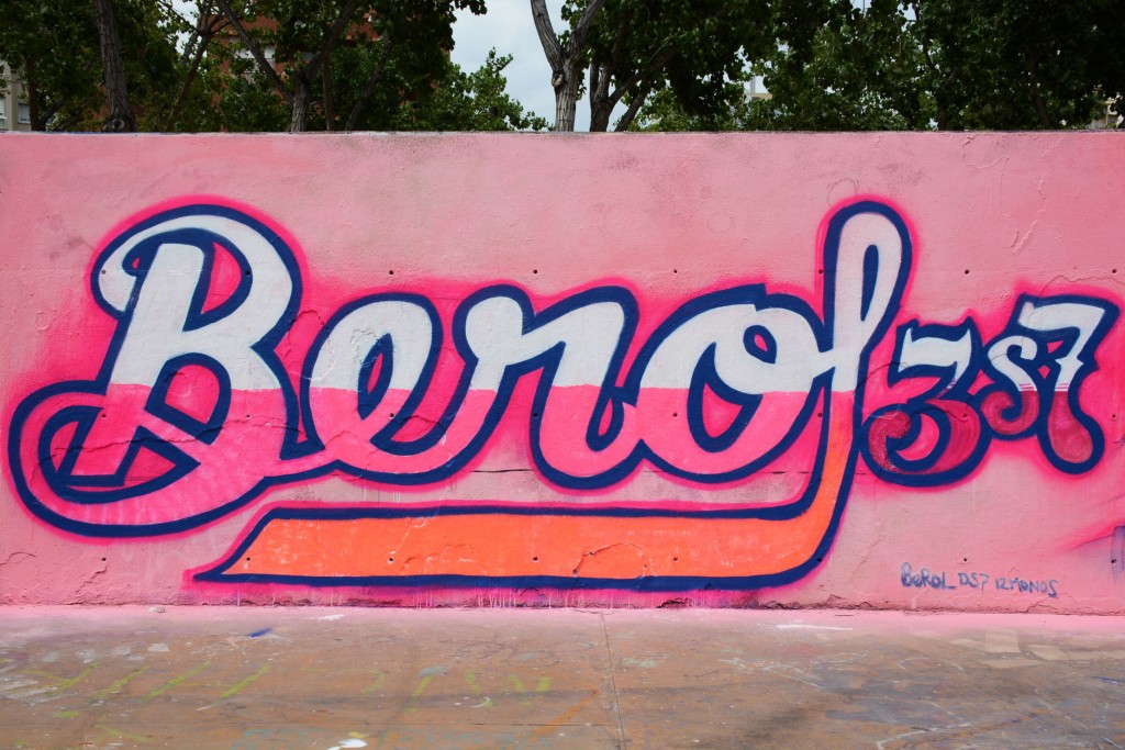 Berol & Carga Máxima Arte urbano en Barcelona
