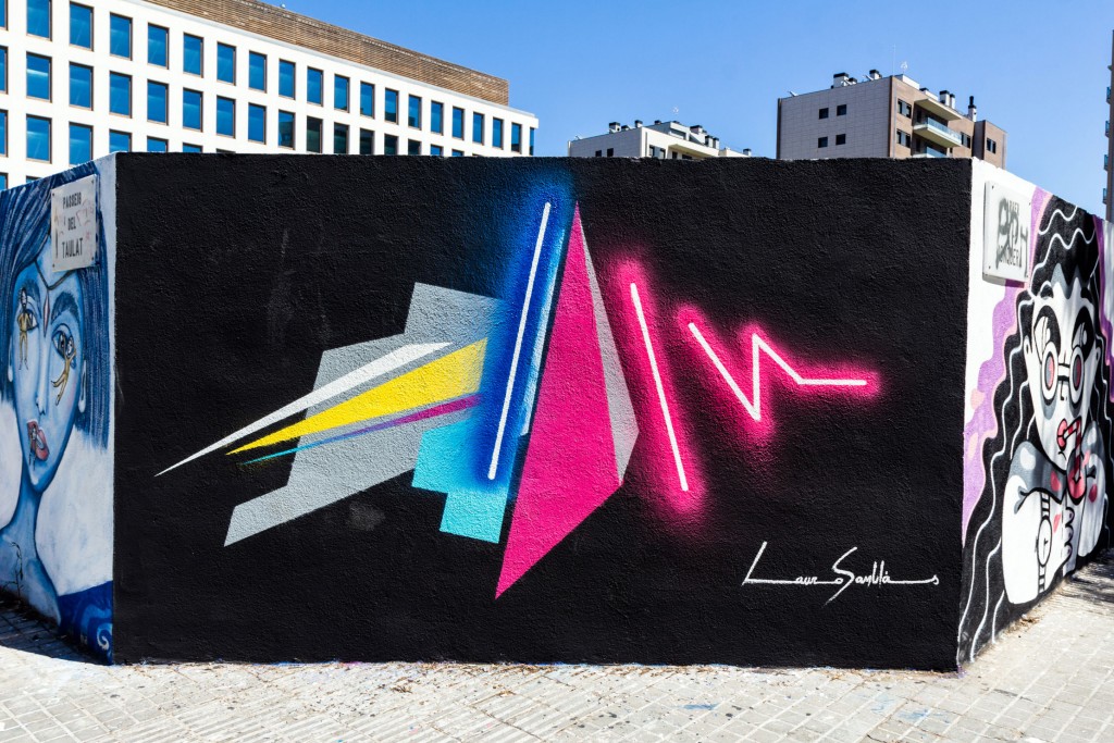 Lauro Samblas, arte urbano en Barcelona