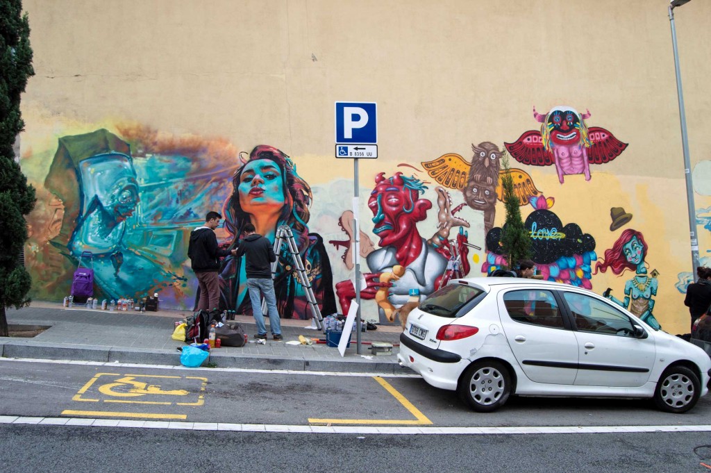 Día Internacional de la Pintura arte urbano
