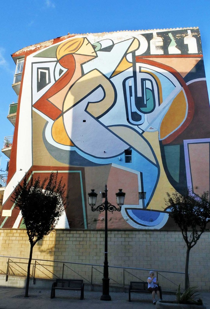Arte urbano José Uríszar en Haro, La Rioja