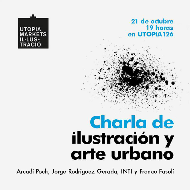 Arte urbano Jorge R. Gerada, INTI y Franco Fasoli