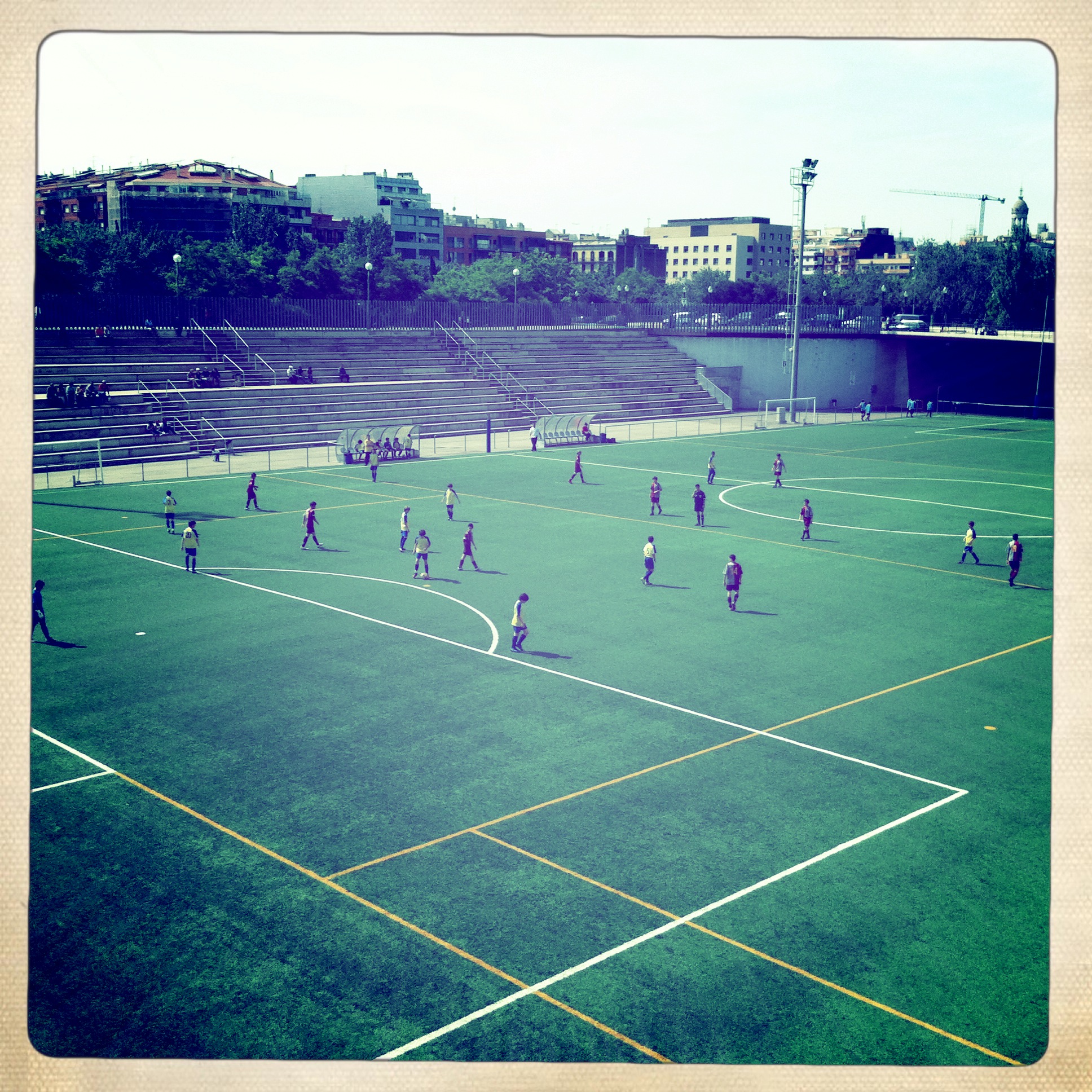 Escuela de Fútbol en Barcelona digerible