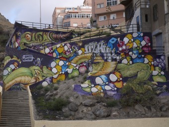 Arte urbano Gran Canaria digerible