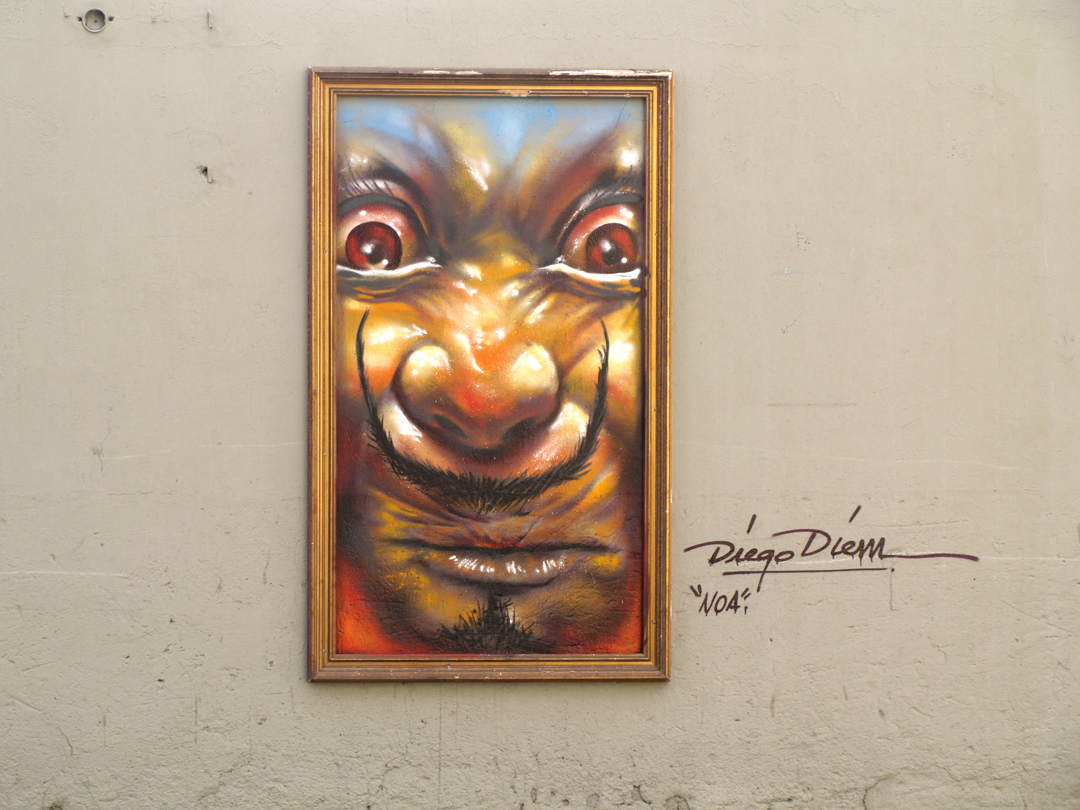 Diego Diem, Arte urbano, Gran Canaria, digerible