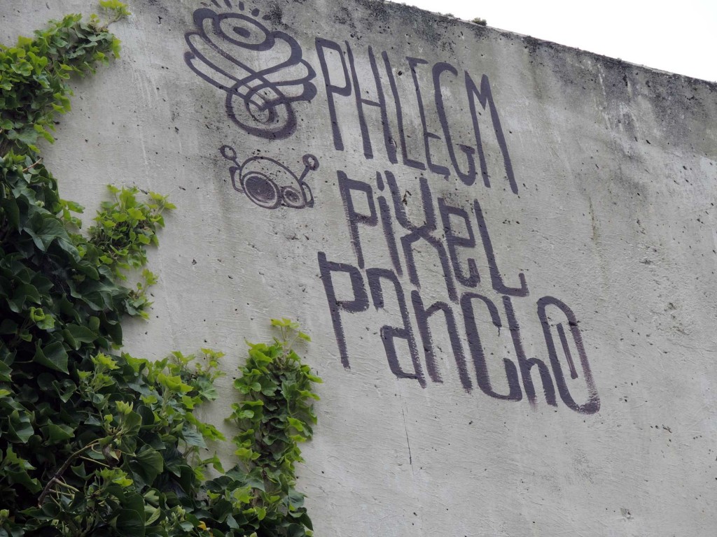 Phlegm & Pixel Pancho - Dunedin Festival de arte urbano 2014 digerible
