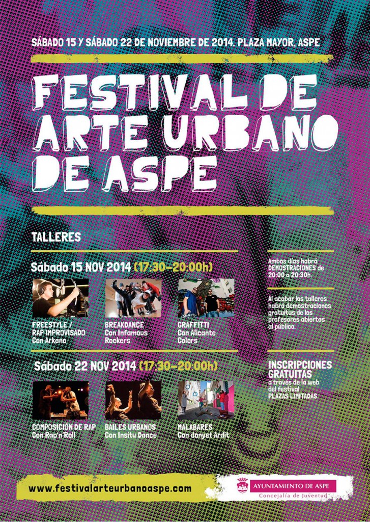 Festival de arte urbano Aspe 2014 digerible