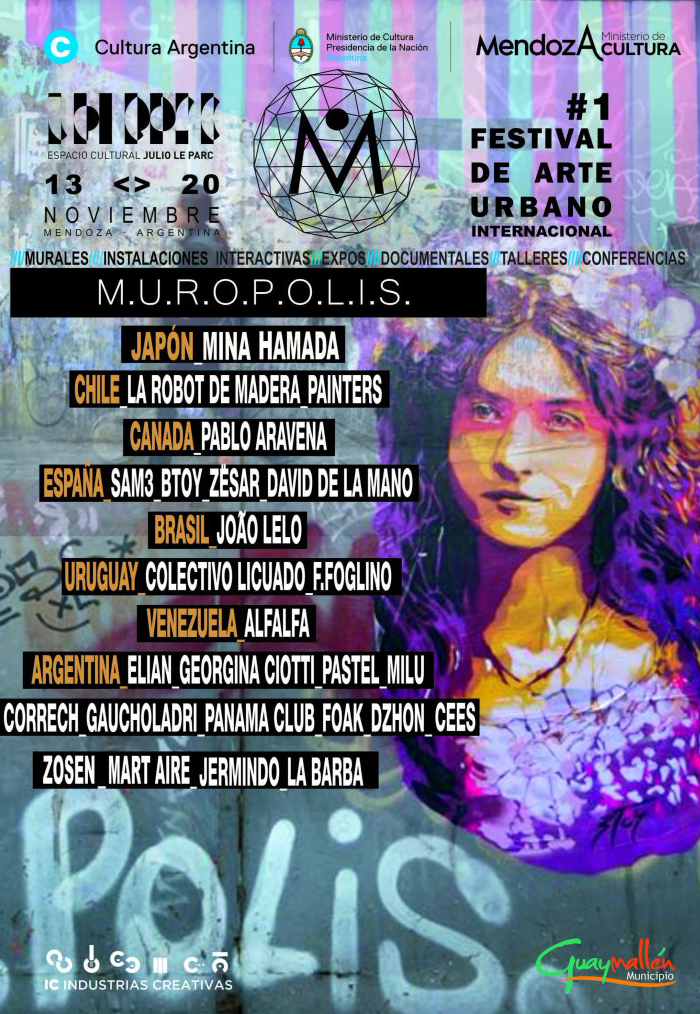 Muropolis festival arte urbano argentina, digerible
