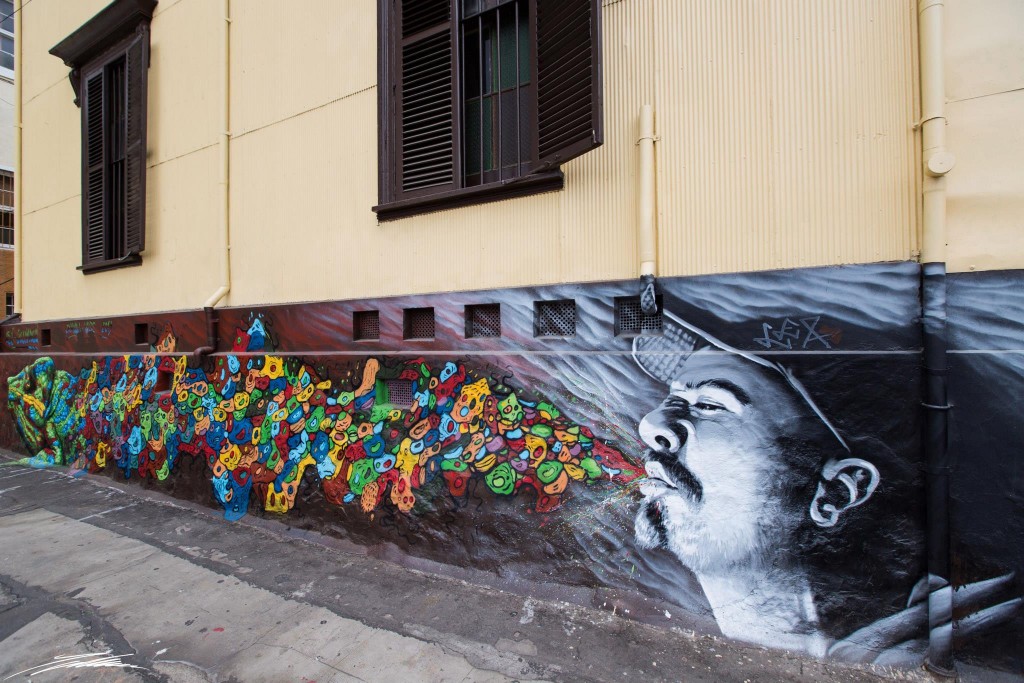 arte urbano Chile digerible