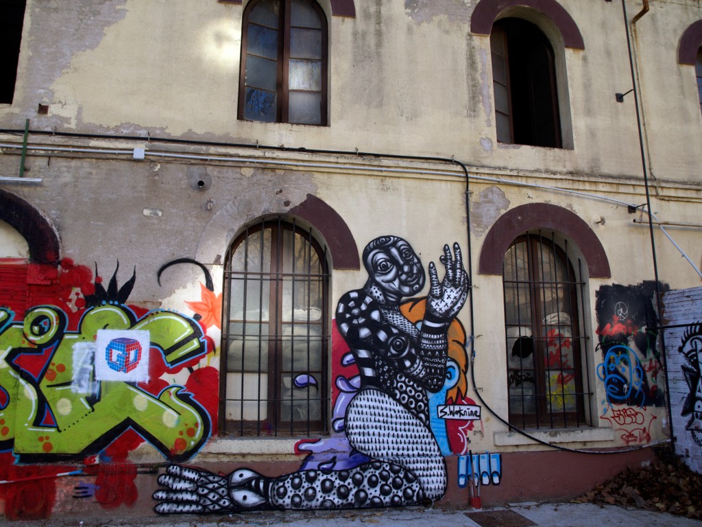 S. Waknine arte urbano Barcelona digerible