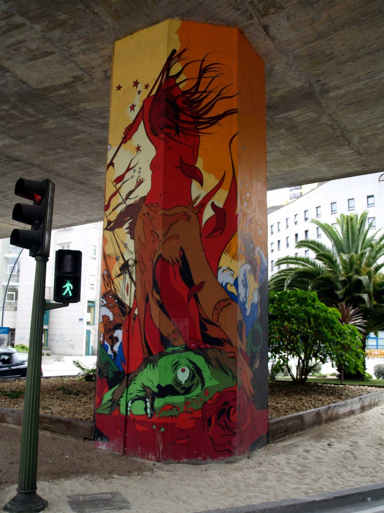 Arte Urbano A Coruna digerible