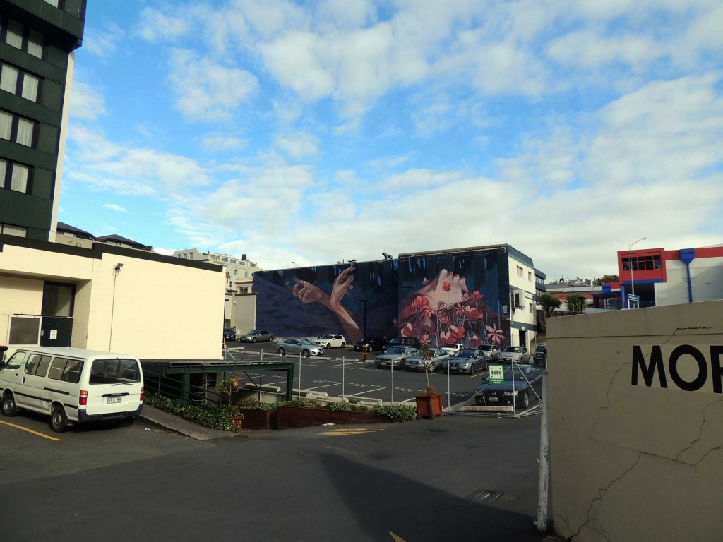 Betz, arte urbano, Nueva Zelanda, digerible