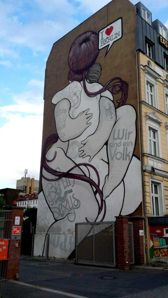 Arte urbano Berlin, digerible