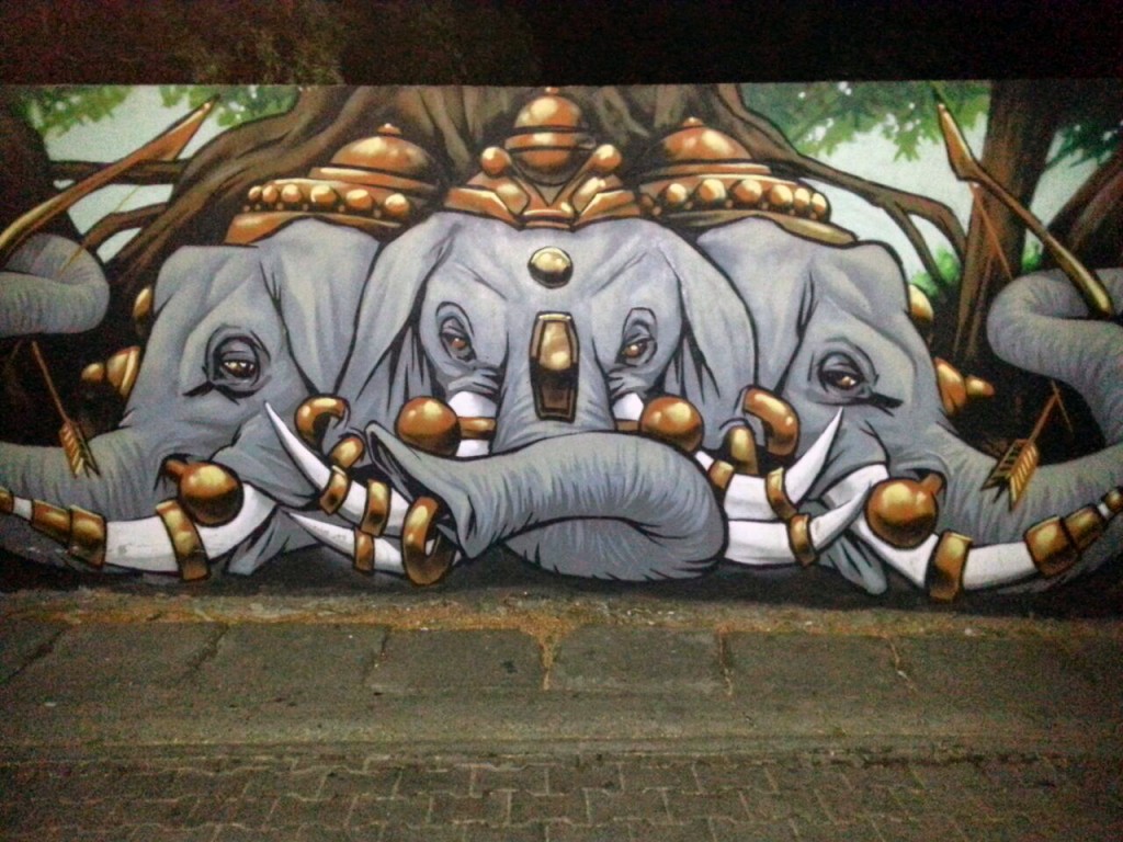 Arte urbano, Tailandia, digerible