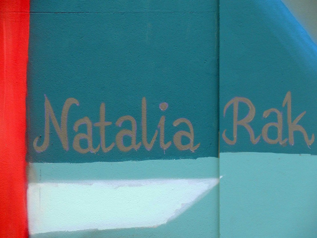 Natalia Rak, arte urbano,  Nueva Zelanda, digerible