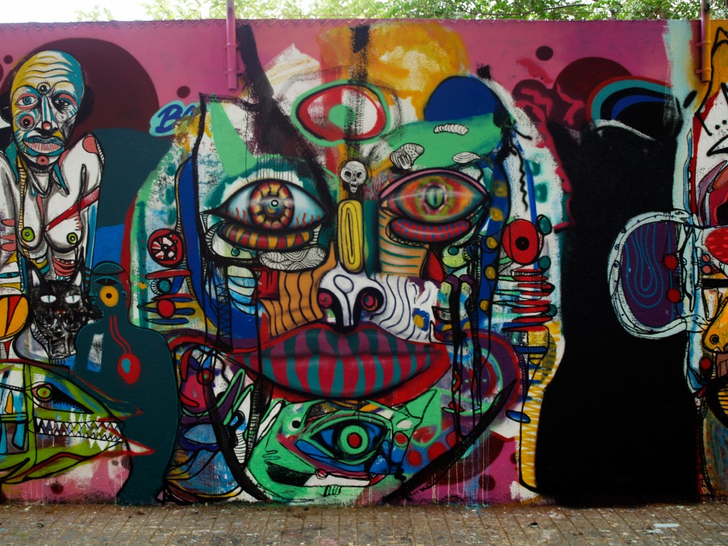 Arte urbano barcelona, digerible