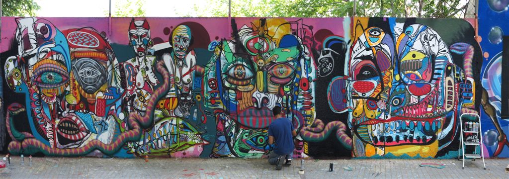 Arte urbano barcelona, digerible,Toni Garcia Camps