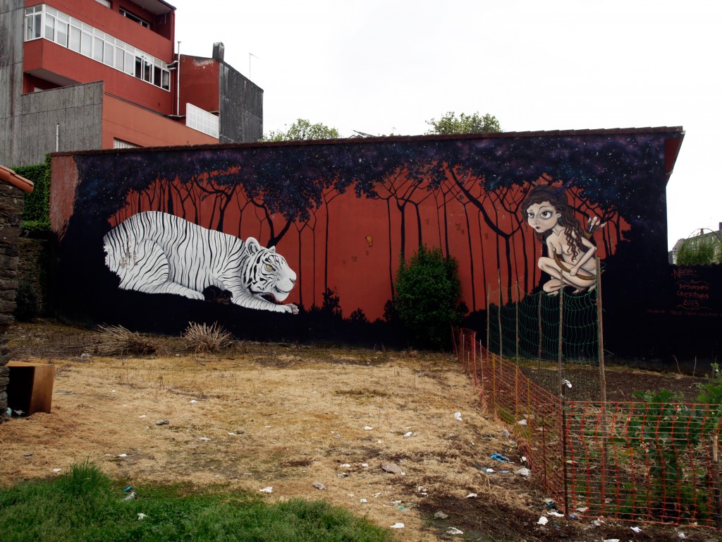 NANA, arte urbano, España, digerible