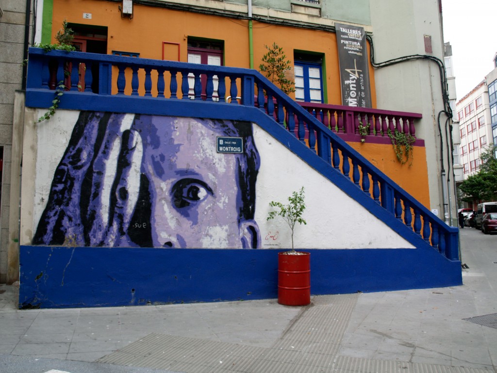 ErrE, arte urbano en Galicia, Digerible