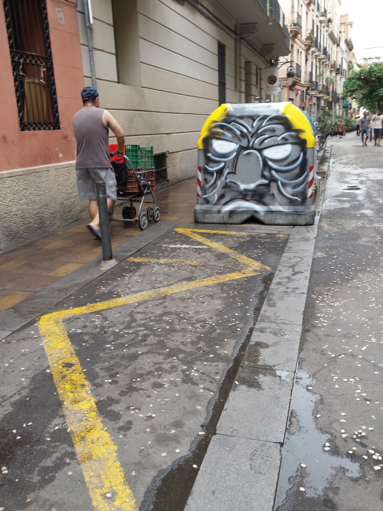 Arte urbano en Barcelona, Fiesta de Gràcia 2015
