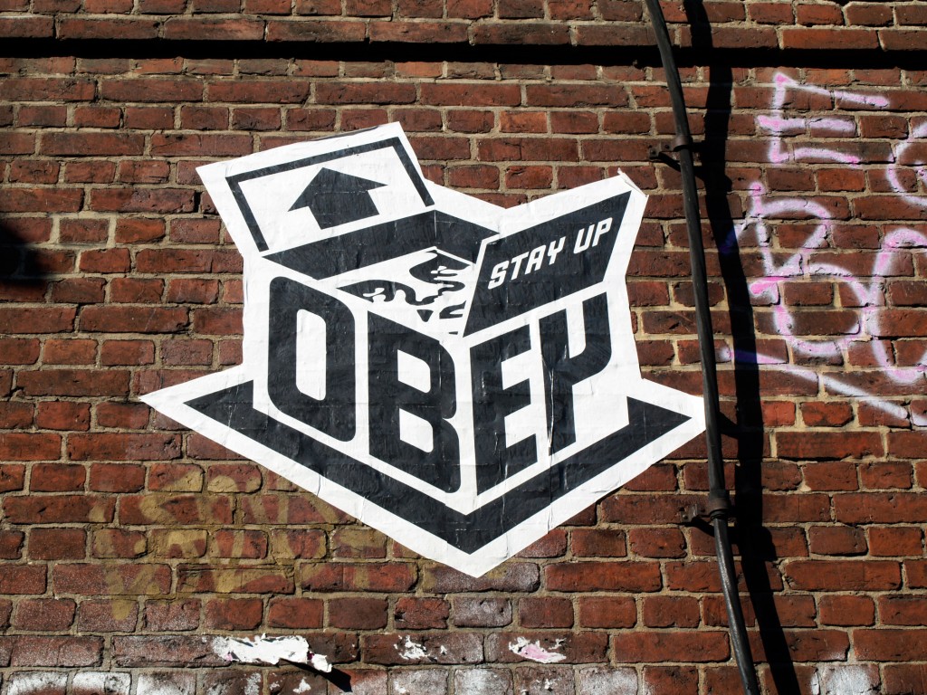 Shepard Fairey - Obey, arte urbano en Berlín