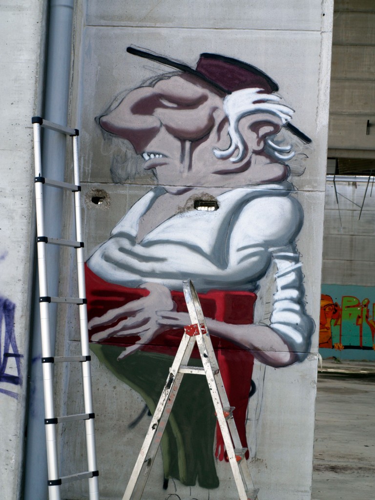 Simón Vázquez, arte urbano Barcelona