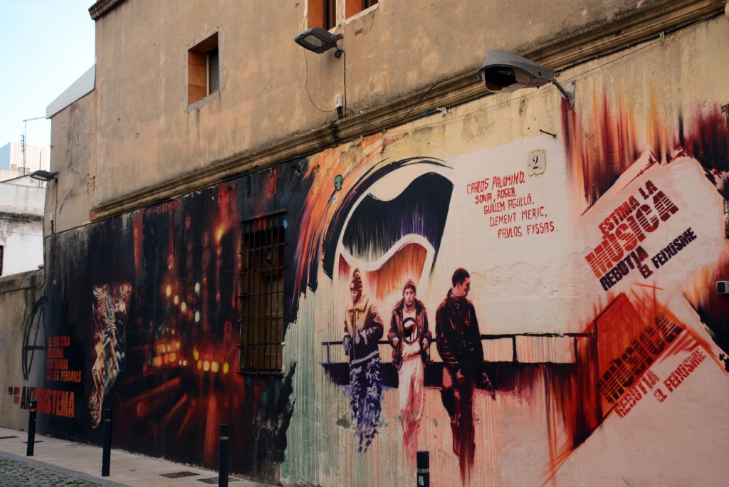 Roc Blackblock Arte urbano en Barcelona