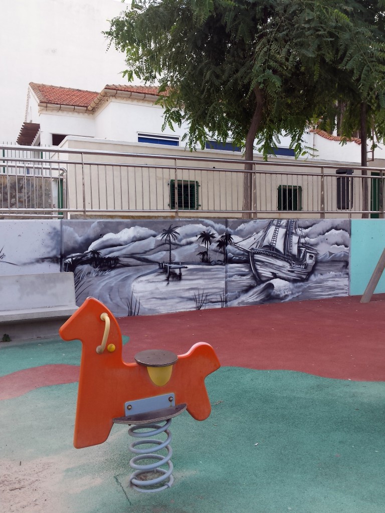 arte urbano en Pilar de la Horadada
