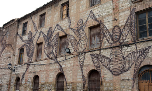 Suso33 arte urbano en Tudela España