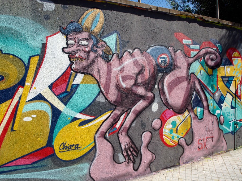 Simón Vázquez, arte urbano Barcelona