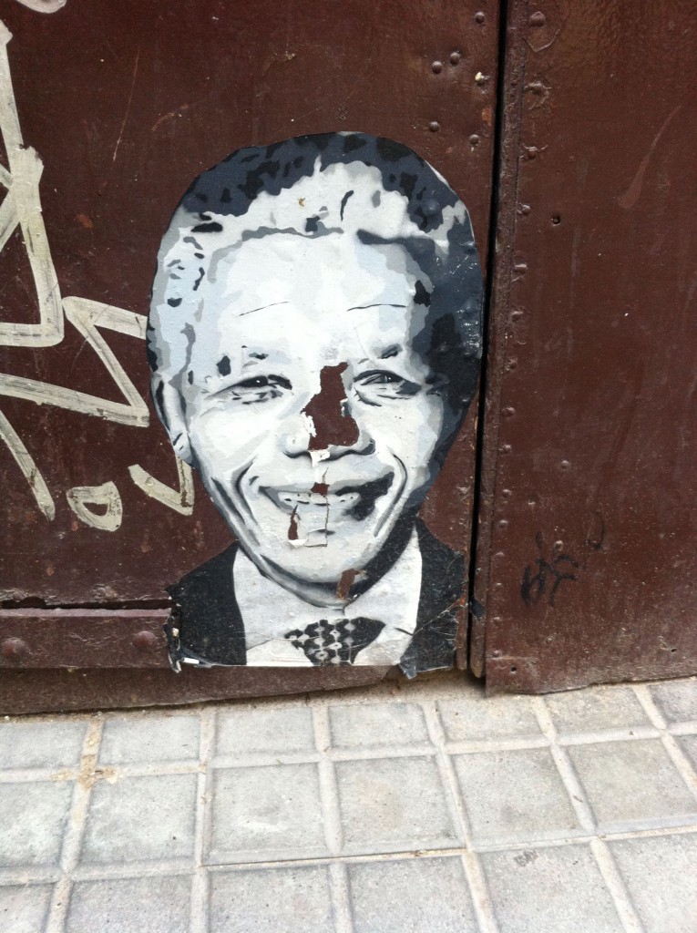 Bàlu Stencil street art, Barcelona