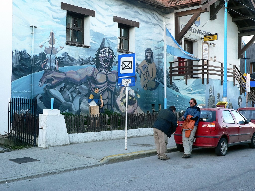 Arte urbano en Ushuaia, Argentina