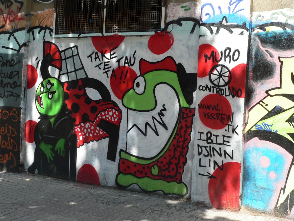 arte urbano en Barcelona