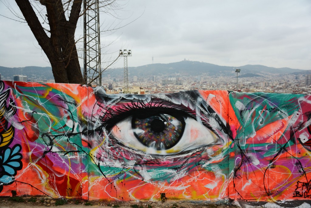 L7m arte urbano Barcelona Digerible