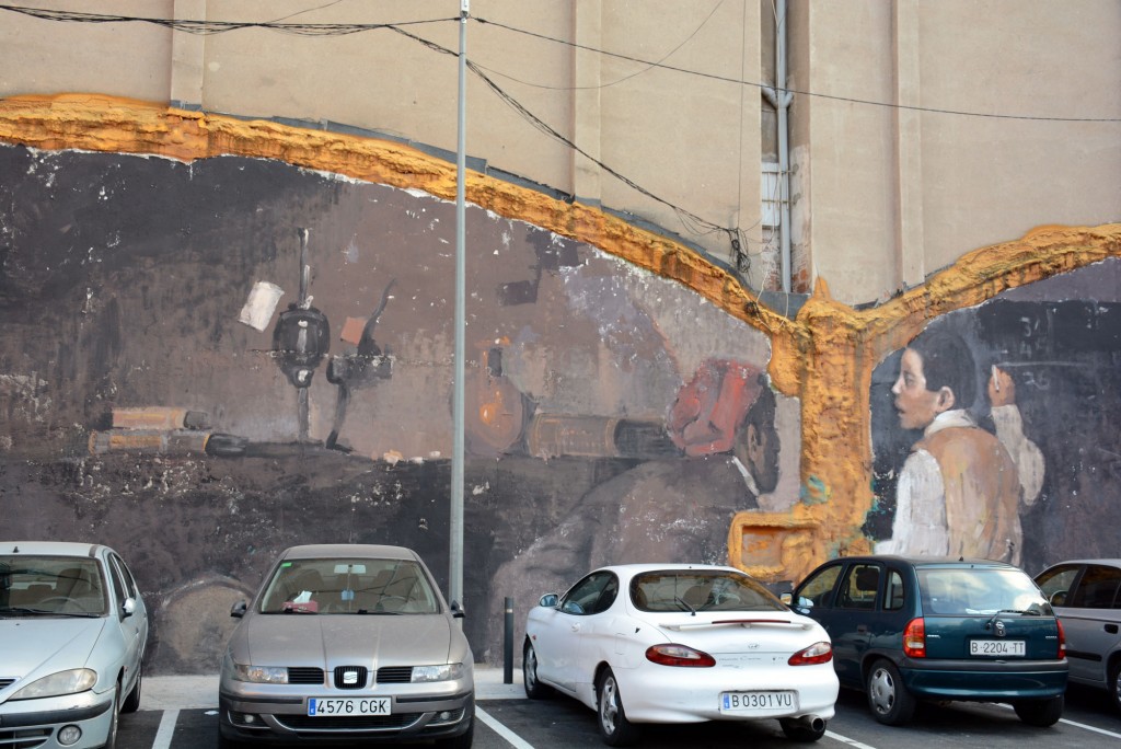 Mohamed LGhacham, arte urbano en Barcelona
