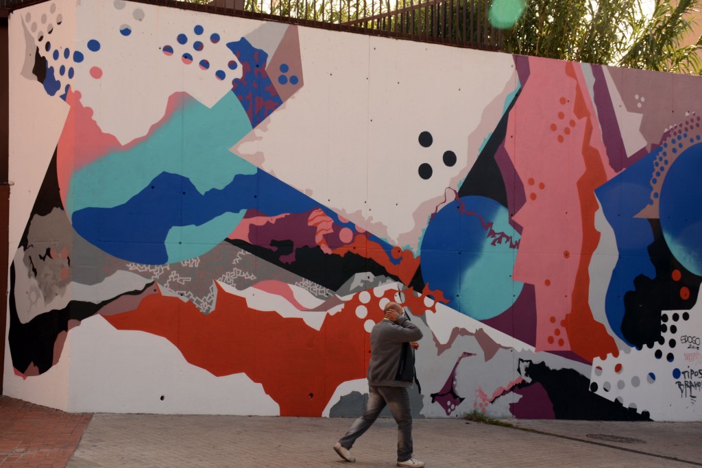 Spogo arte urbano en Barcelona