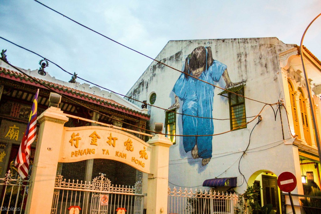 Ernest Zacharevic arte urbano en Malasia