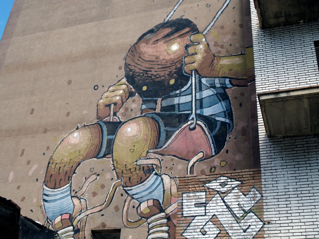 Aryz, arte urbano Barcelona
