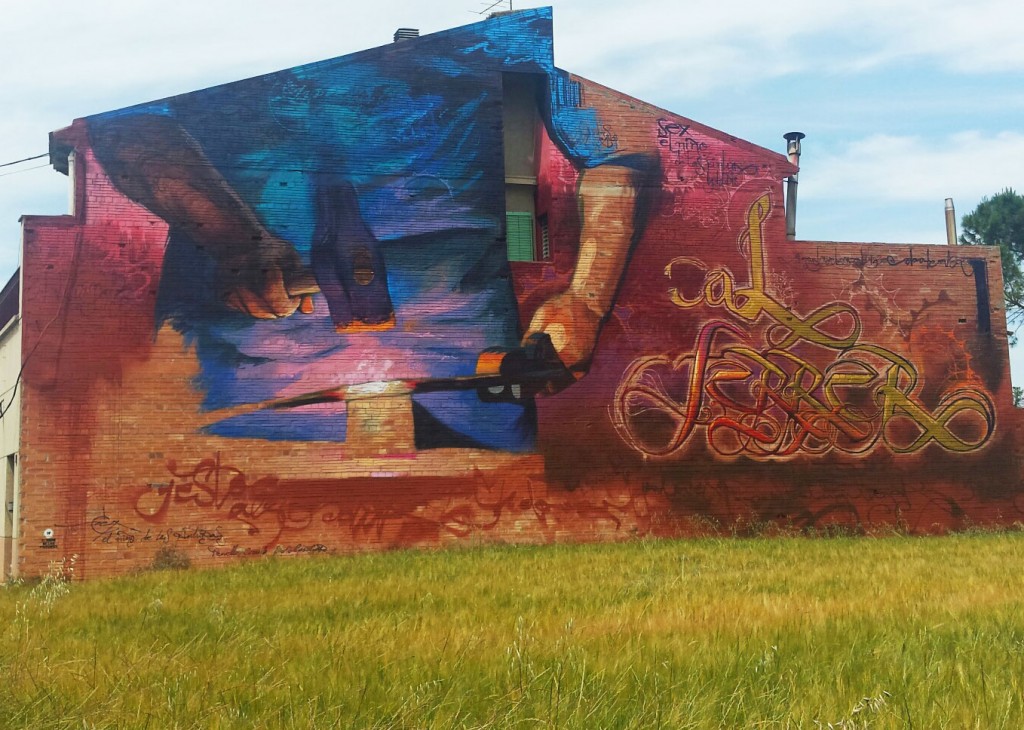 El Niño de las Pinturas arte urbano España