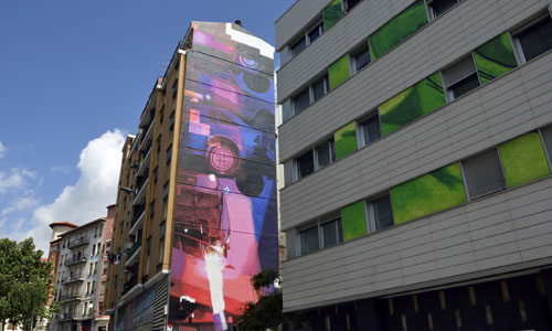Zoer y Velvet arte urbano en Bilbao