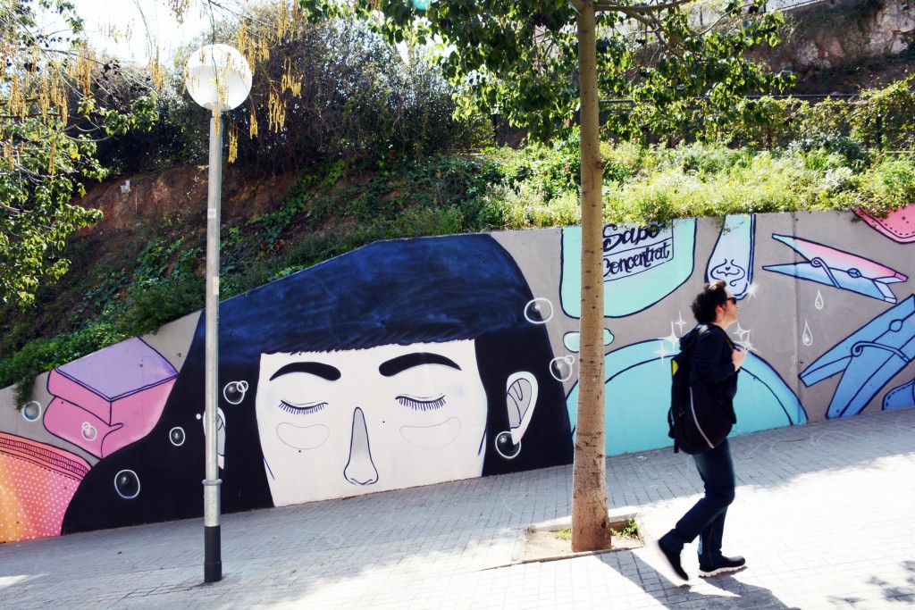Aisa arte urbano en Barcelona