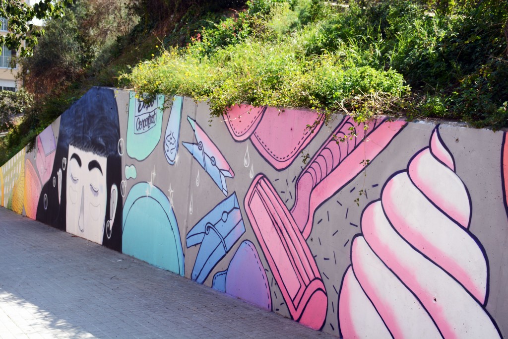 Aisa arte urbano en Barcelona