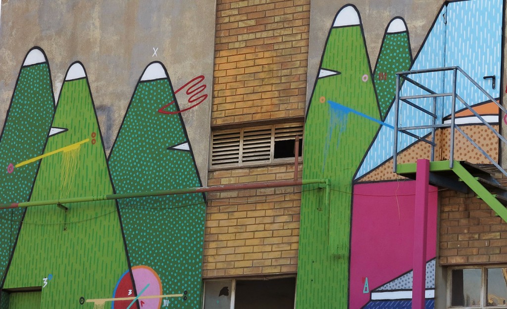 Sixe Paredes arte urbano en Barcelona