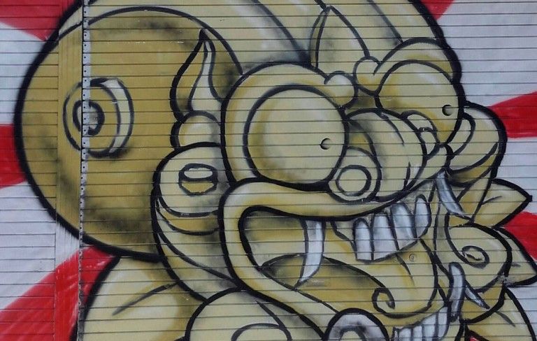 arte urbano en Indonesia